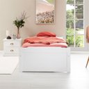 Ver imagem 7 de Cama Solteiro Madeira Maciça 3 Gavetas com Estrado Mia Branco Idimex