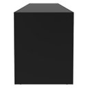 Ver imagem 5 de Escrivaninha Mesa Escritorio 180 Cm Me4185 Preto Tecno Mobili