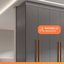 Ver imagem 5 de Modulo de Guarda Roupas para Quarto 4 Portas e 2 Gavetas Madrid Maxel
