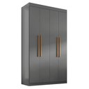 Ver imagem 1 de Modulo de Guarda Roupas para Quarto 4 Portas e 2 Gavetas Madrid Maxel