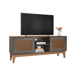 Rack para TVs até 60 Polegadas 2 Portas 135cm Safira Versátile - 8