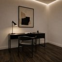 Ver imagem 1 de Piso Vinílico em Manta PVC 0,7mm Antiderrapante 7m² Imita Madeira Fosco Cacau