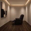 Ver imagem 2 de Piso Vinílico em Manta PVC 0,7mm Antiderrapante 7m² Imita Madeira Fosco Cacau