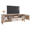 Ver imagem 7 de Rack para TV até 60 Polegadas Pés em Madeira Maciça 160cm Esmeralda Versátile