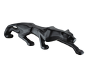 Ver imagem 1 de Escultura Estátua Decorativa Pantera Ataque Sala de Estar 22cm:preto Fosco