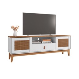 Rack para TV até 60 Polegadas Pés em Madeira Maciça 160cm Esmeralda Versátile - 8