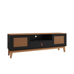 Rack para TV até 60 Polegadas Pés em Madeira Maciça 160cm Esmeralda Versátile - 7