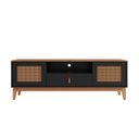 Ver imagem 3 de Rack para TV até 60 Polegadas Pés em Madeira Maciça 160cm Esmeralda Versátile