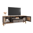 Ver imagem 7 de Rack para TV até 60 Polegadas Pés em Madeira Maciça 160cm Esmeralda Versátile