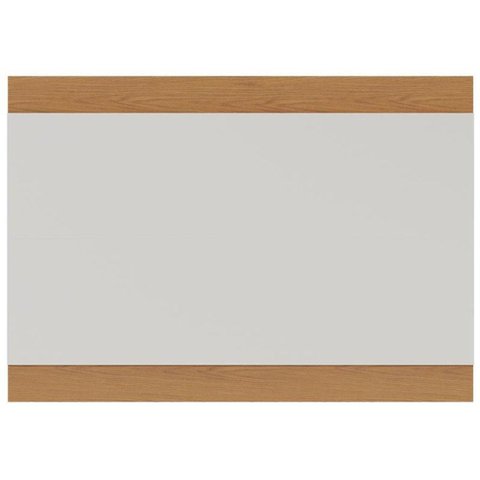 Painel para Tv Suspenso Nilo Off White Matte Freijó - Colibri