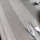 Ver imagem 6 de Toalha de Mesa Algodão Cru Elegance Retangular 150 X 300