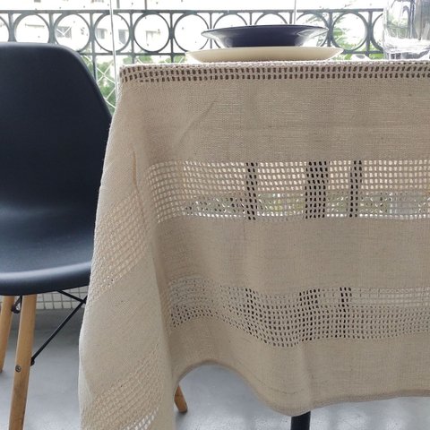 Toalha de Mesa Algodão Cru Elegance Retangular 150 X 300