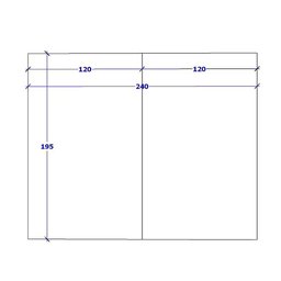 Conjunto Sala de Reunião Mesa 3,20m Painel para Tv Ng F5 Cor:nogal com Preto - 4