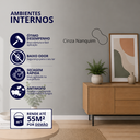 Ver imagem 2 de Tinta Acrílica Econômica Fosca Cor Cinza Nanquim 3,6L Durín Baixo Odor Antimofo