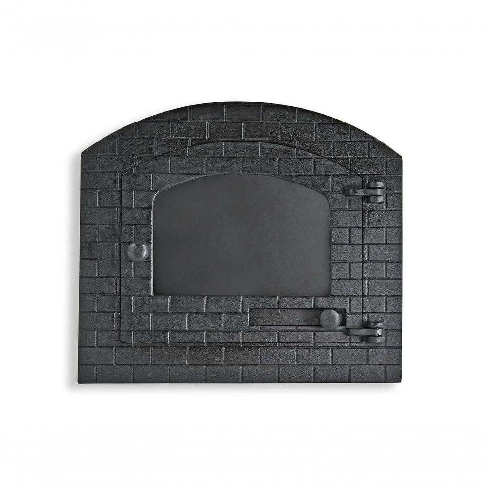 Porta Forno Ferro Fundido Igloo Vidro Libaneza 31,5x37,5cm - 2