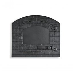 Porta Forno Ferro Fundido Igloo Vidro Libaneza 31,5x37,5cm - 1