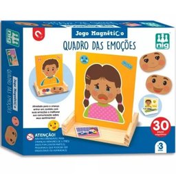 Jogo Magnetico Quadro das Emoçoes NIG Brinquedos - 1