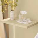 Ver imagem 3 de Cabeceira Casal Modular Lumen Off White com Kit Tomada e LED - Incorplac