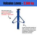 Ver imagem 6 de Kit 4 Cavaletes Automotivos Tipo Preguiça 2 Toneladas Suporte Reforçado Trava de Segurança Carros