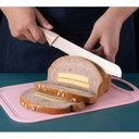 Ver imagem 7 de Faqueiro Completo Kit Facas Tesoura Descascador Aco Inox Coloridas Conjunto Gourmet 6 Pecas