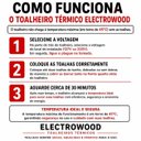 Ver imagem 5 de Aquecedor de Toalhas Toalheiro Elétrico 8 Barras Portátil:Branco