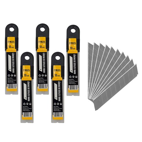 Elite - Kit 50 Laminas para Estilete 18mm Elite