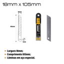 Ver imagem 2 de Elite - Kit 50 Laminas para Estilete 18mm Elite