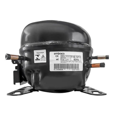 Compressor Embraco Emr80hlr 1/4+ Hp 127v R134a Original