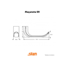 Ver imagem 4 de Fechadura Stam Externa 1601/09 Espelho Antique E-coat