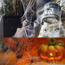 Ver imagem 3 de Teia de Aranha Realista Halloween Kit 5 Uni Festa Tematica Enfeite Dia Das Bruxas Decoraçao Medo Ter