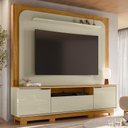 Ver imagem 2 de Estante Home Theater Nilo Cumaru/opala para Tv até 75” com Pés - Madetec