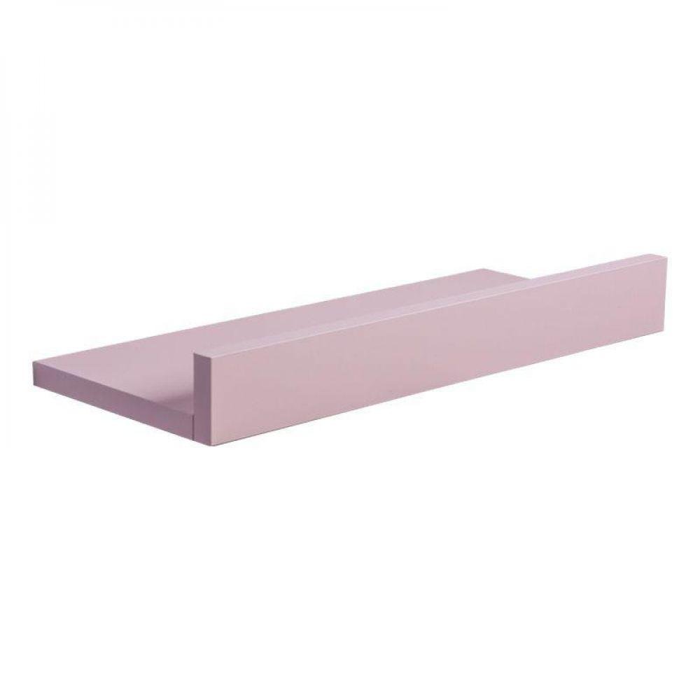 Prateleira Porta Quadros 30 X 15cm Rosa Claro - 2