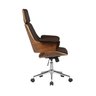 Cadeira de Escritório Presidente em Corino e Madeira Coimbra - 6