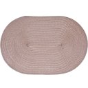 Ver imagem 1 de Americano Requinte Liso para Mesa Oval 30x45cm Taupe