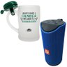 Caixa De Som CSM31BT Azul + Caneca Campainha 400ML Bebedeira - 1
