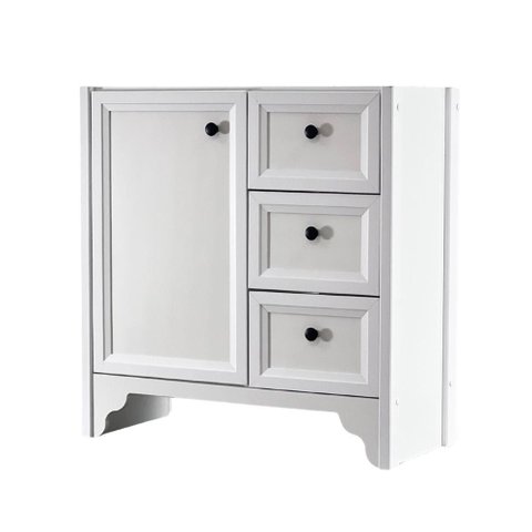 Gabinete Armário Banheiro Ditália 1pt 3gav Bn-05 Cor:branco Branco