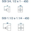 Ver imagem 6 de Acabamento para Base Deca 3/4" 509 C450 Fani Cromado