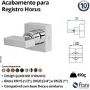 Ver imagem 5 de Acabamento para Base Deca 3/4" 509 C450 Fani Cromado