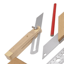 Ver imagem 2 de Jg de Esquadros C/suta 4 Peças - Zaas