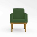 Ver imagem 5 de Kit Sofá Namoradeira + Poltrona Reforçada Verde
