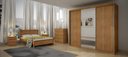Ver imagem 1 de Guarda Roupa Casal com Espelho 3 Portas 6 Gavetas - Palazzo-cumaru - Móveis Novo Horizonte