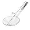 Escumadeira Inox Grande Fritura 20cm Pastel Aço Inoxidável:inox - 3