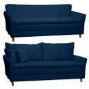 Ver imagem 5 de Sofá Living 3 Lugares Berlim 185cm Bouclê Confortável Moderno Braço Fino Sala Apartamento Recepção:a