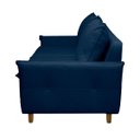 Ver imagem 6 de Sofá Living 3 Lugares Berlim 185cm Bouclê Confortável Moderno Braço Fino Sala Apartamento Recepção:a