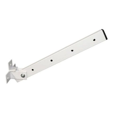 Suporte Varal Dobrável De Muros Paredes Diversos Branco 4 Furos 1 Par Technox