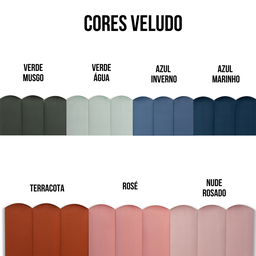 Cabeceira King Modulada Nuvem Cama Box 200 cm x 60 cm:CORINO Rosa Bebê - 9