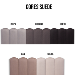 Cabeceira King Modulada Nuvem Cama Box 200 cm x 60 cm:CORINO Rosa Bebê - 8