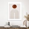 Quadro Decorativo MInimalista, Tela em Canvas  ideal para Sala, Quarto e Hall de entrada (100x70 cm) - 2