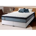 Ver imagem 1 de Conjunto Cama Box Espuma Chicago Cinza King 193x203x57