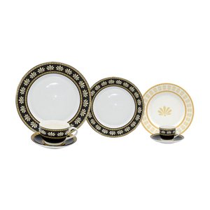 Aparelho de Jantar em Porcelana - 42 Peças